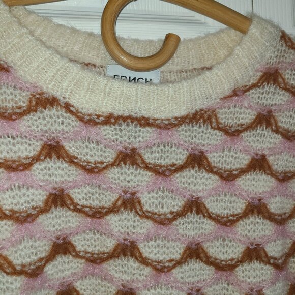 FRNCH crewneck pullover knit sweater - Picture 6 of 8